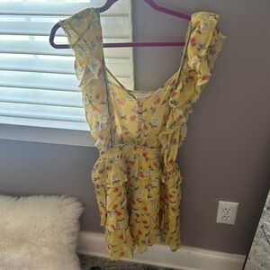 LoveShackFancy ruffle mini dress